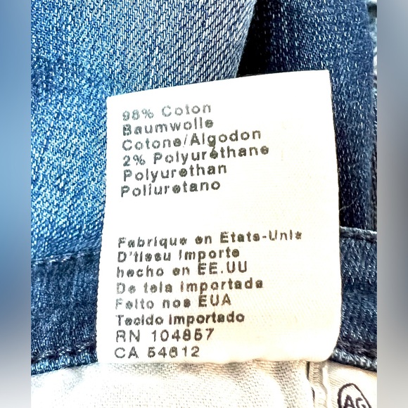 AG Adriano Goldschmied The Legging Ankle 11 Years Swap Meet Skinny Jeans - Picture 14 of 14